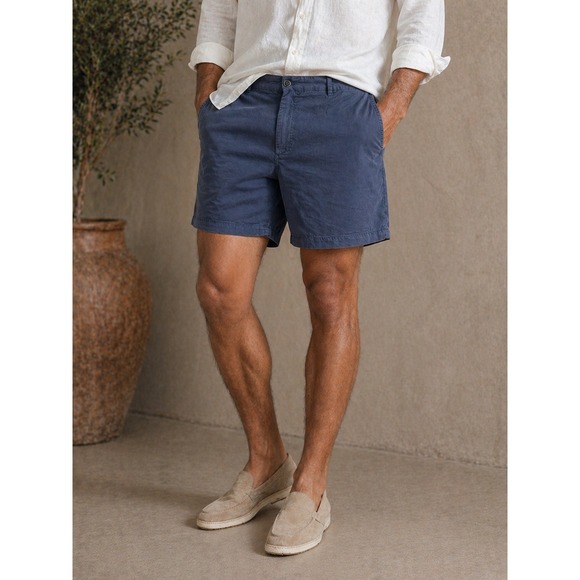 Peter Millar Other - Peter Millar Collection Mens Shorts Navy Blue‎ Tencel Cotton   Size 42 NWT